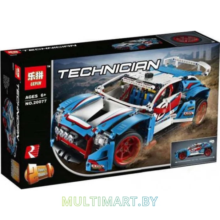 Конструктор Lepin 20077 Гоночный автомобиль (1085 деталей)